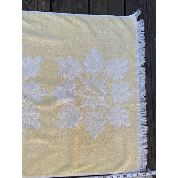 Canon Royal Family Vintage 1970s yellow bath towels - Picture 13 of 16